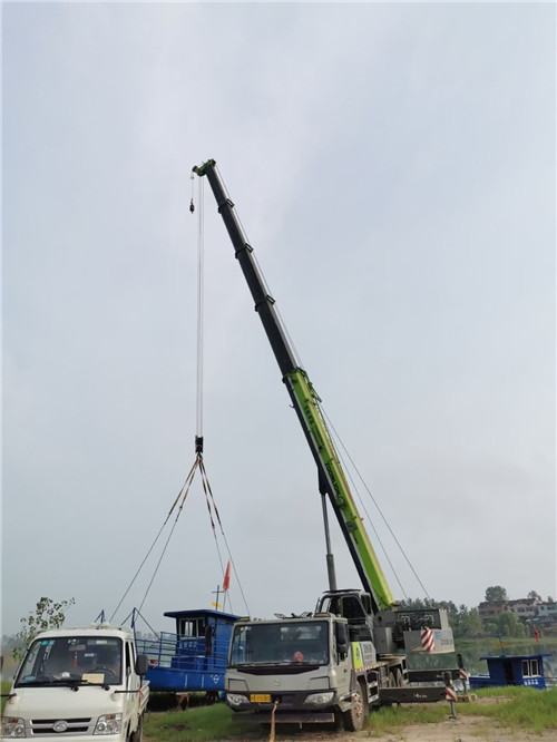 浦口区桥梁建设吊装案例